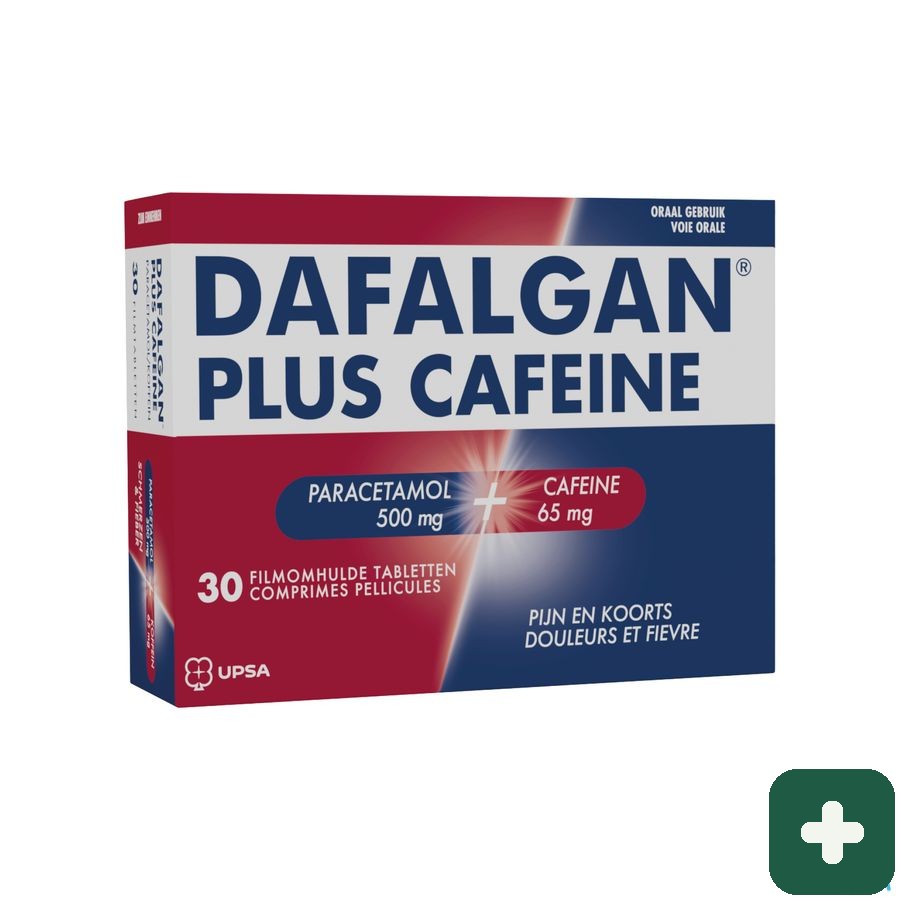 Dafalgan Plus Cafeine 500mg/65mg Filmomh Tabl 30
