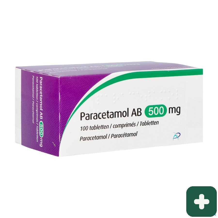 Paracetamol Ab  500mg Comp 100