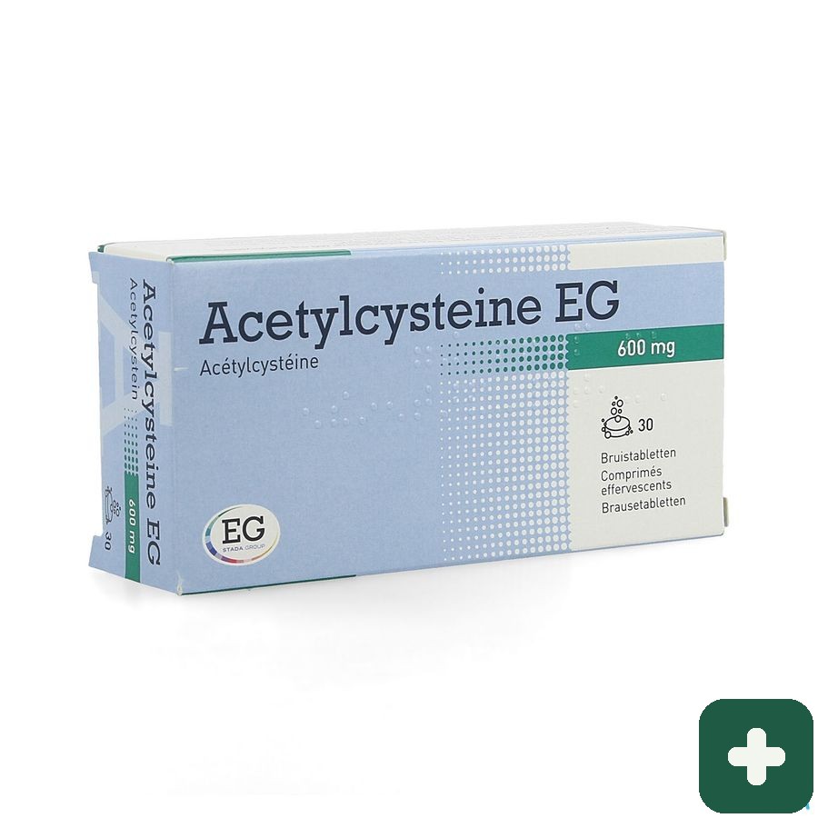Acetylcysteine Eg 600mg Bruistabl 30x600mg