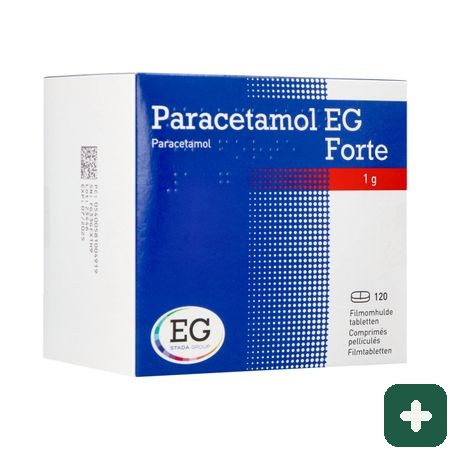 Paracetamol Eg Forte 1g Filmomh Tabl 120