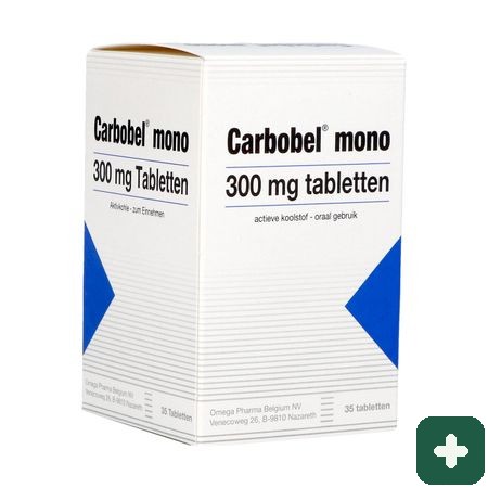 Carbobel Mono 300mg Comp  35